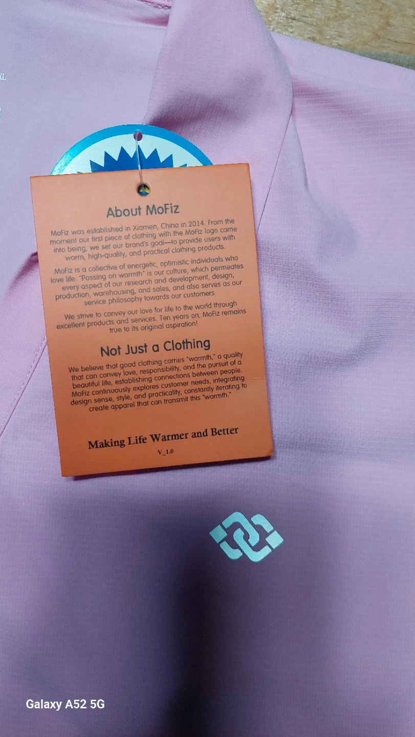MoFiz Pink Sleeveless Golf Shirt - photo 3