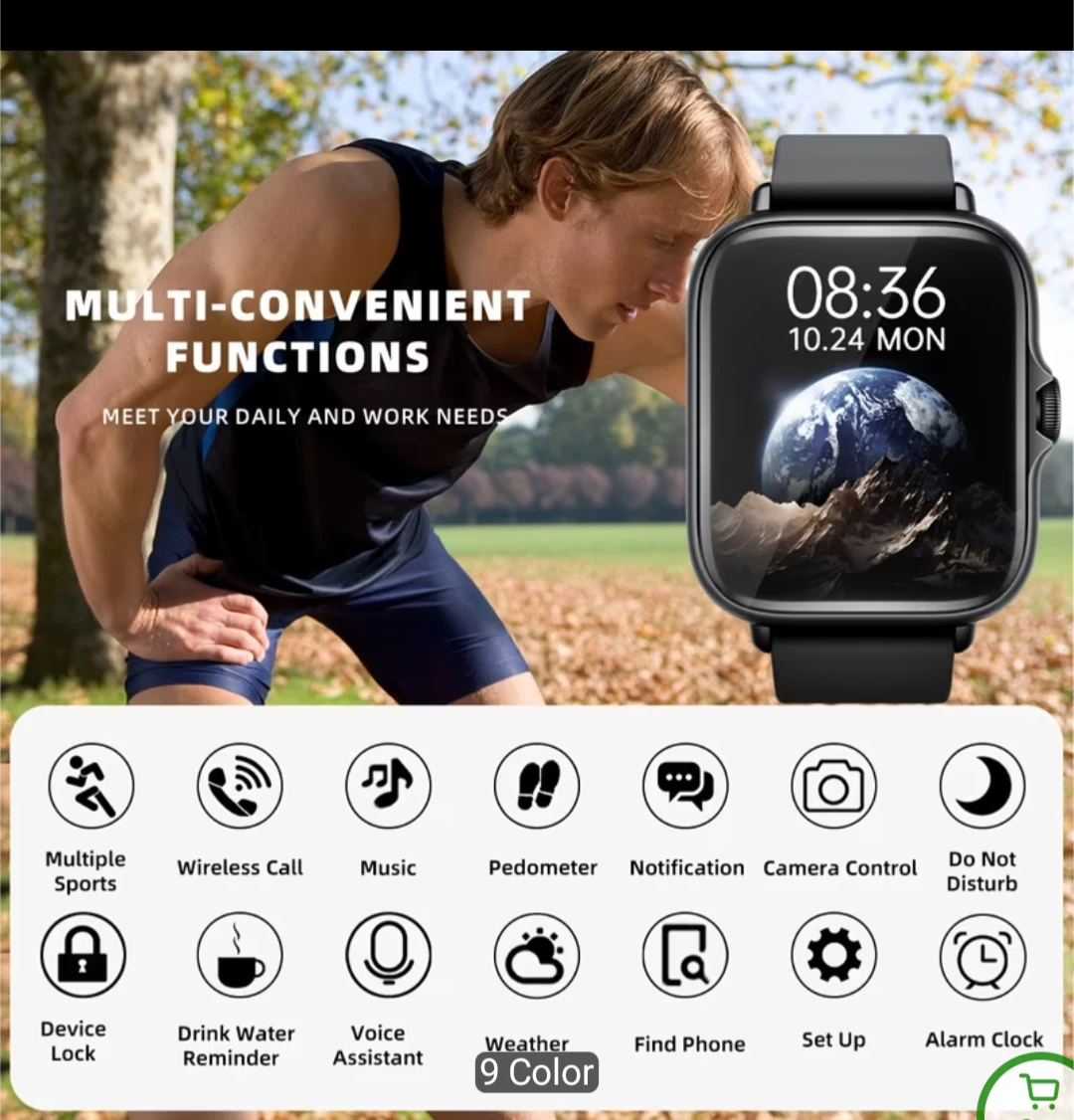Smartwatch with Customizable Watch Faces - photo 4