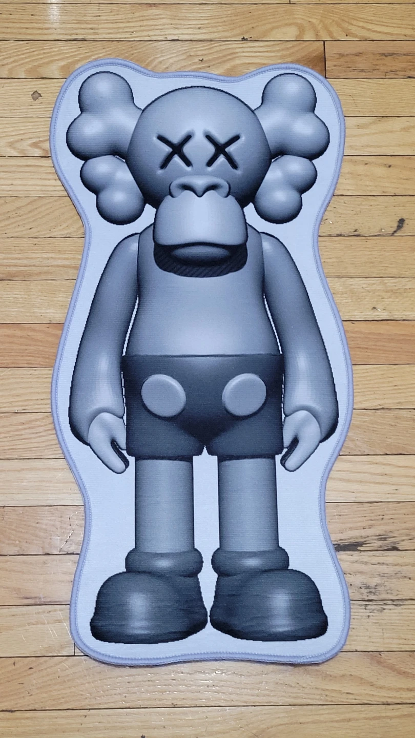 KAWS Character Accent Rug