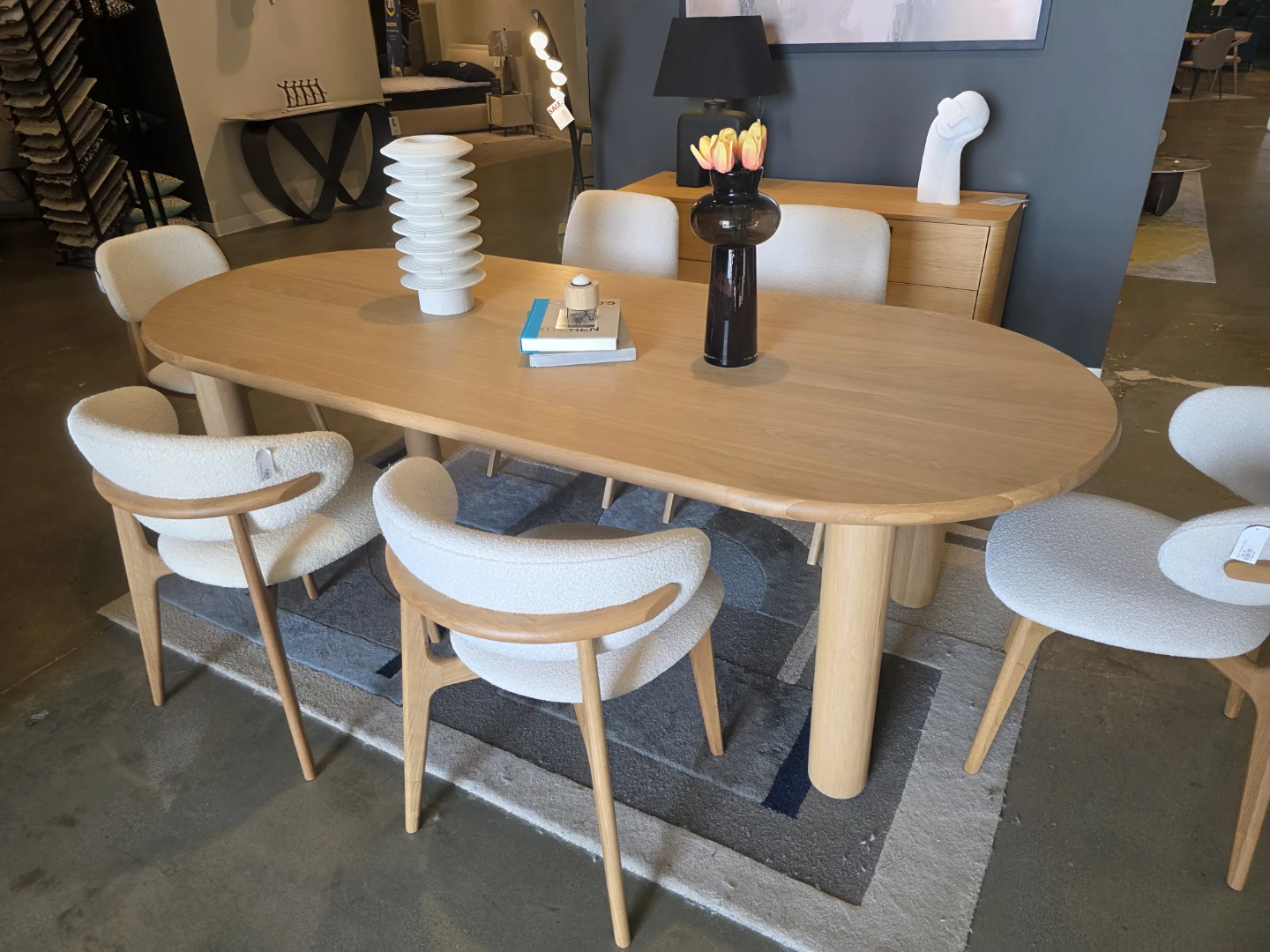 Oval Oak Dining Table - photo 2