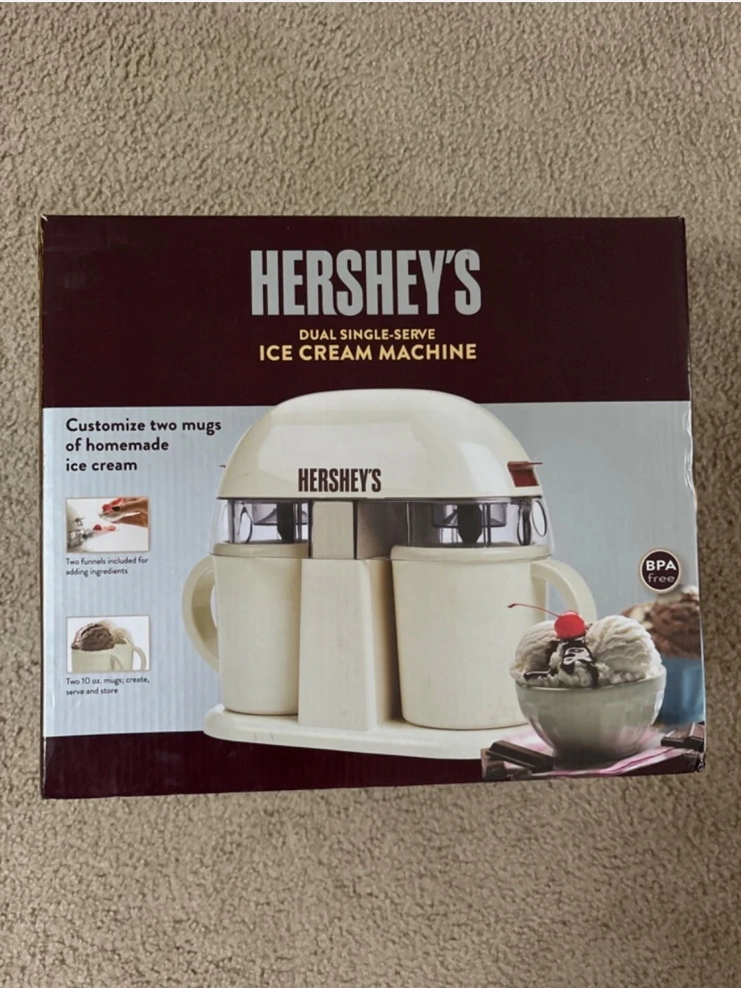 Hershey's Dual Single-Serve Ice Cream Machine