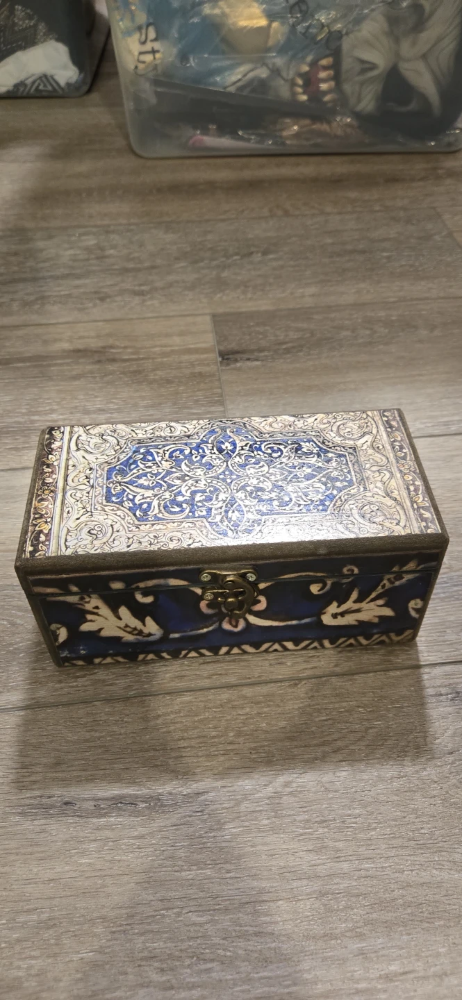 Jewelry box, wooden, handmade