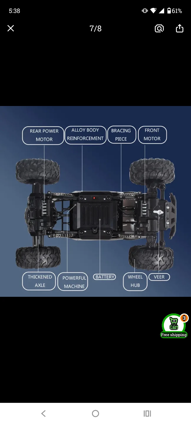 TRX4 RC Off-Road Climbing Truck - photo 4
