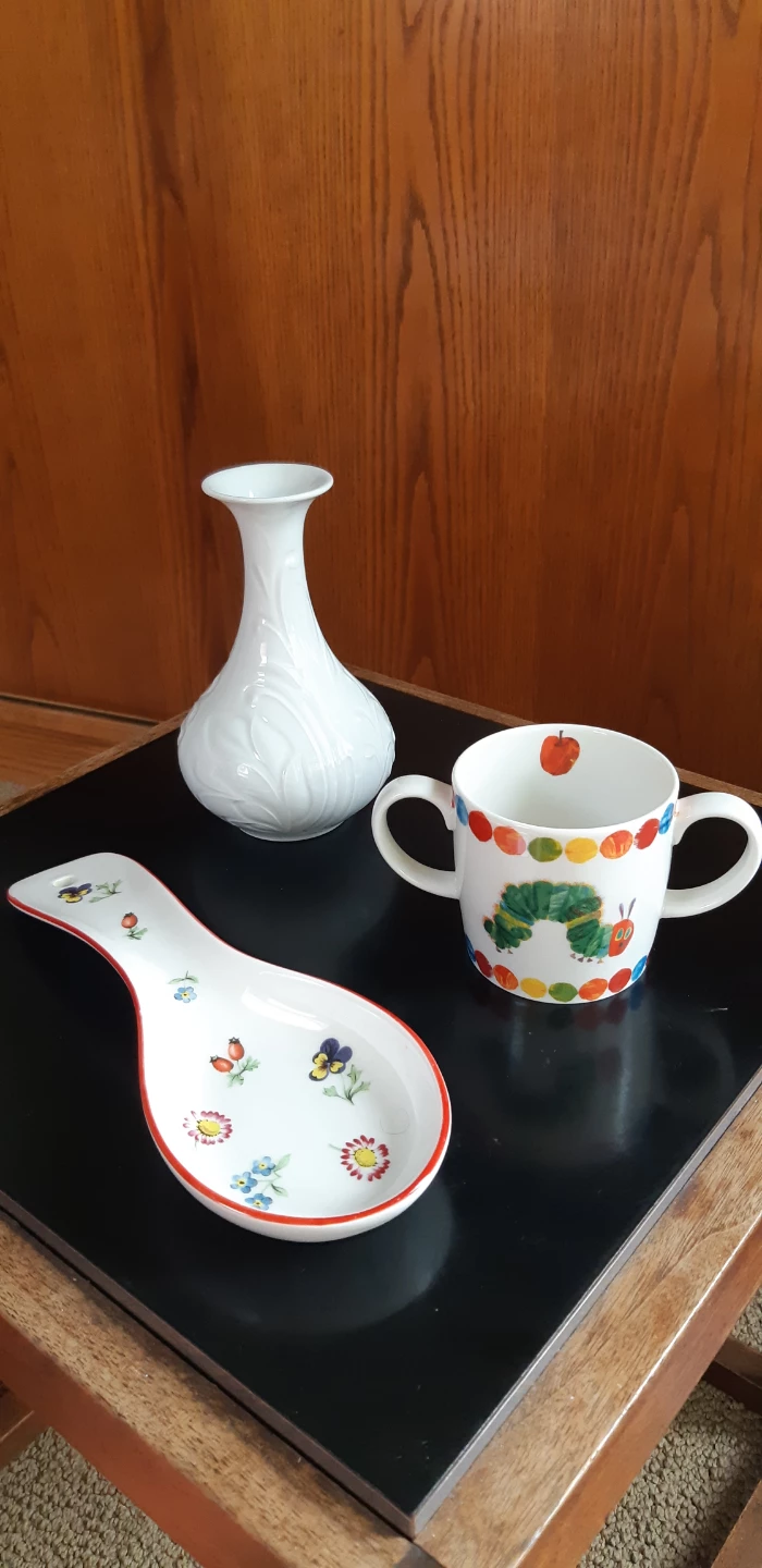 Set of 3 Porcelain Pieces