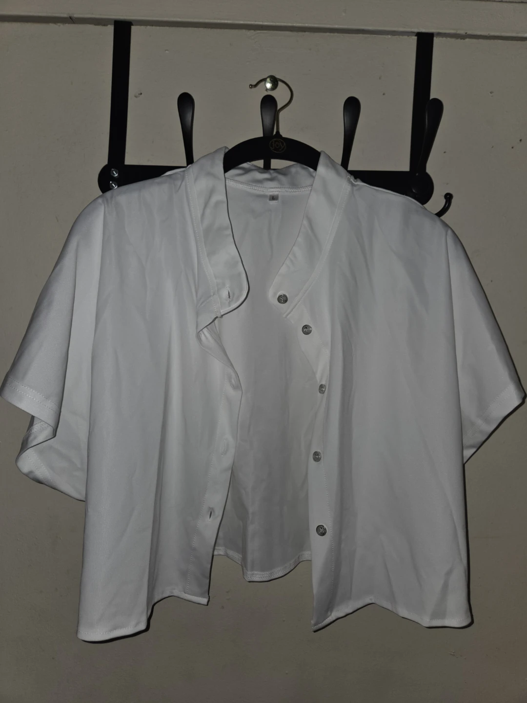 Unbranded White Cropped Top in a Ladies L