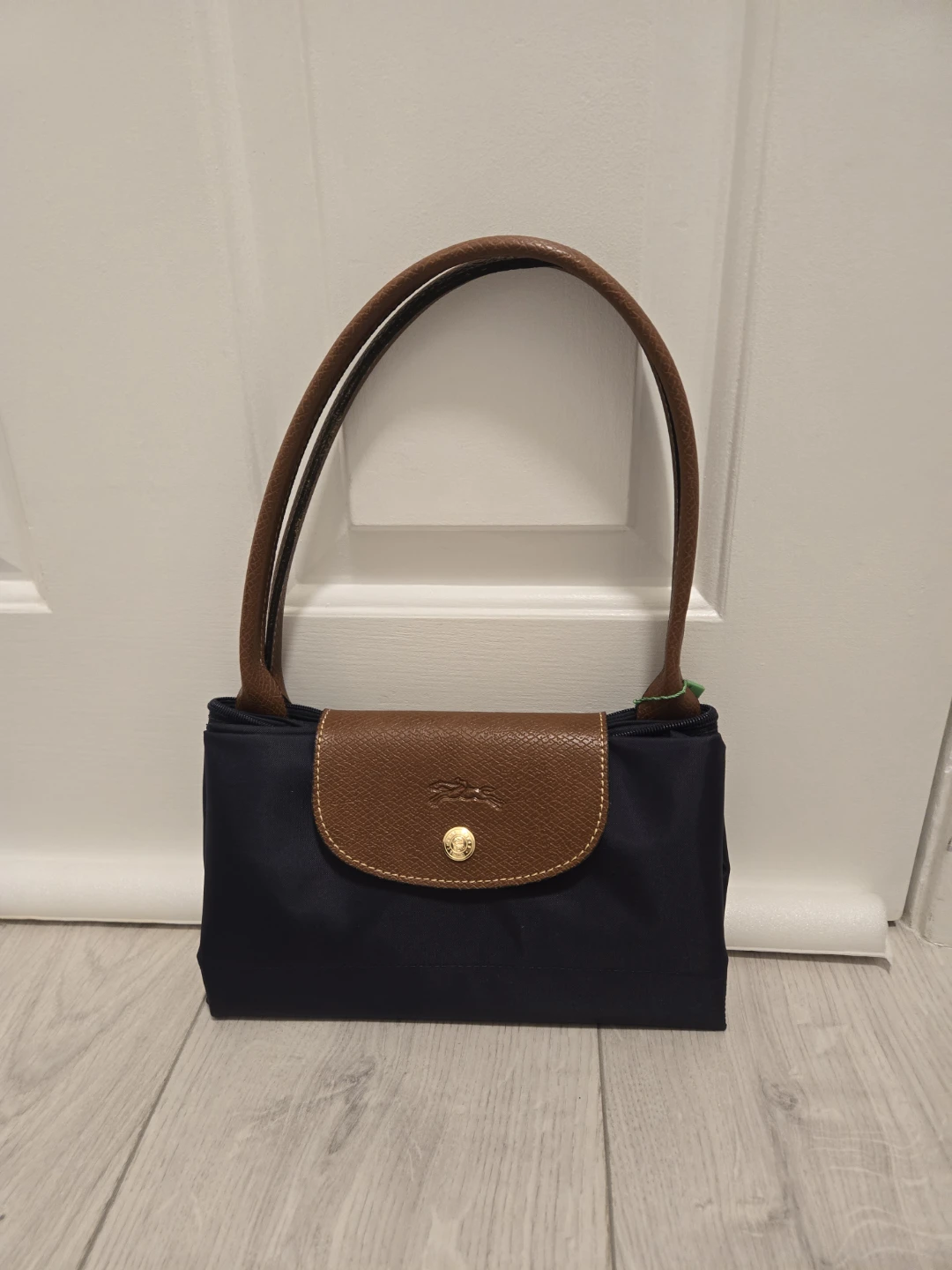 Longchamp Navy Blue Tote Bag Travel Work School Fashion