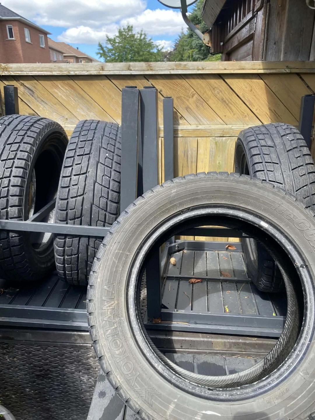 4 Yokohama IceGUARD iG51v Tires 225/60R17 - photo 4