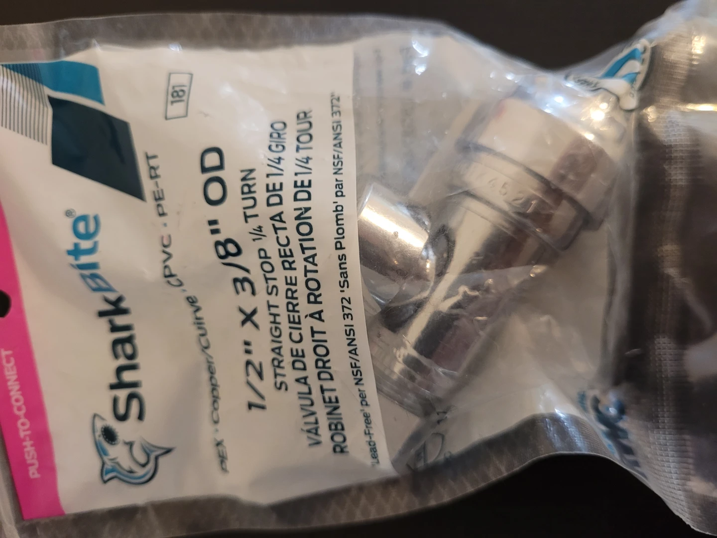 Assorted SharkBite Plumbing Fittings - photo 5
