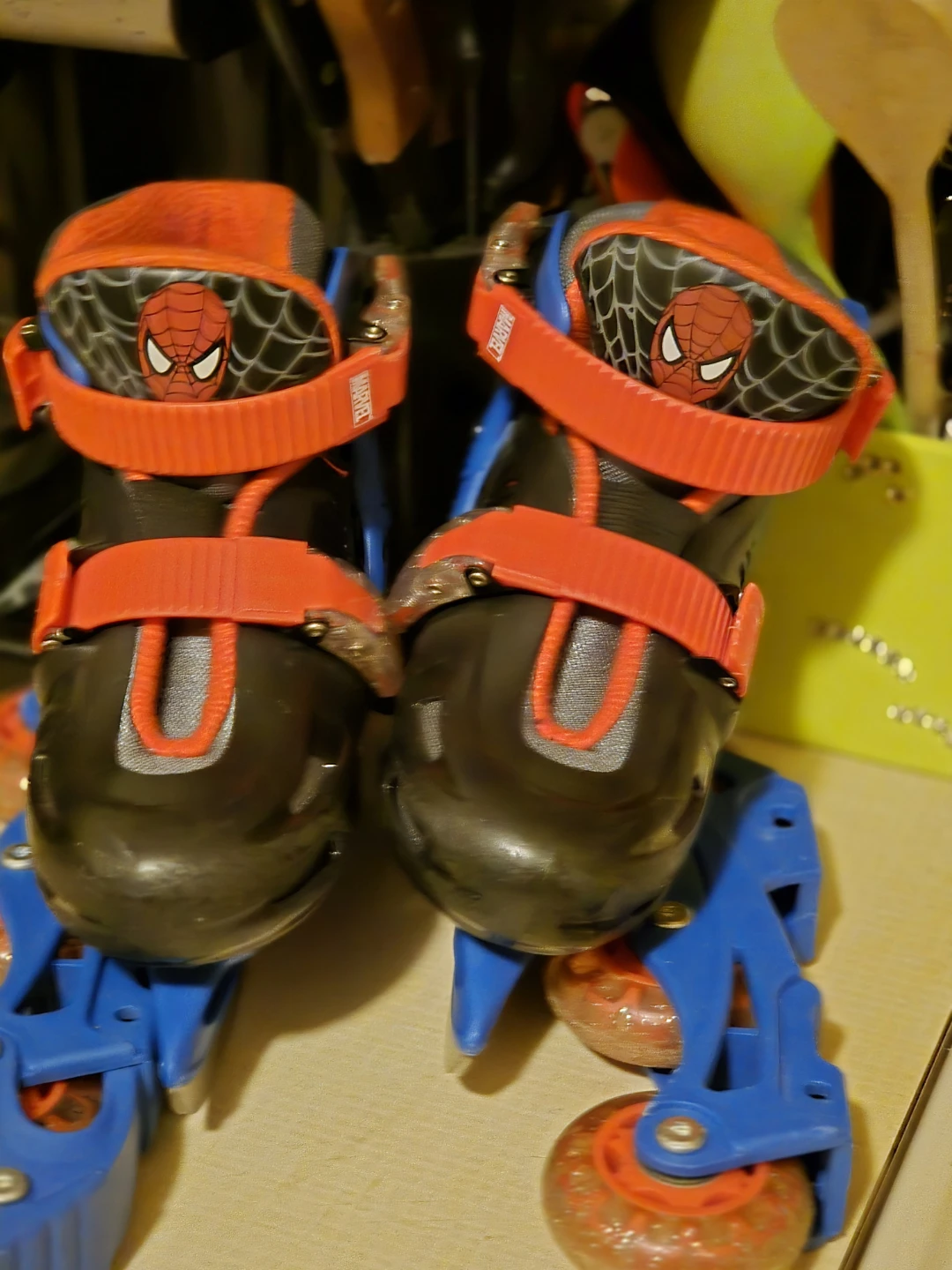 Marvel Spider-Man Convertible Kids Ice Skates and Rollerblades - photo 2