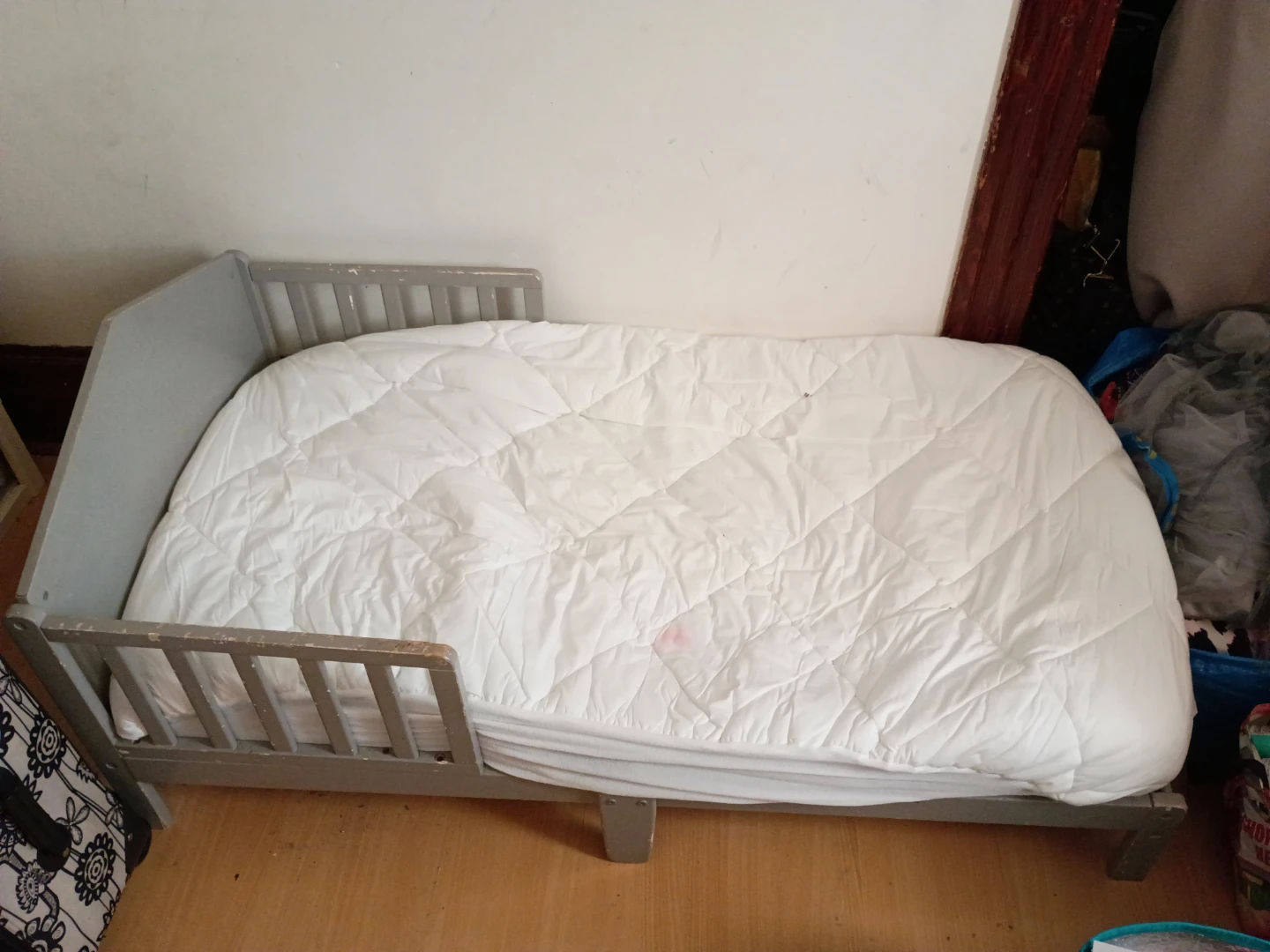 Grey Toddler Bed