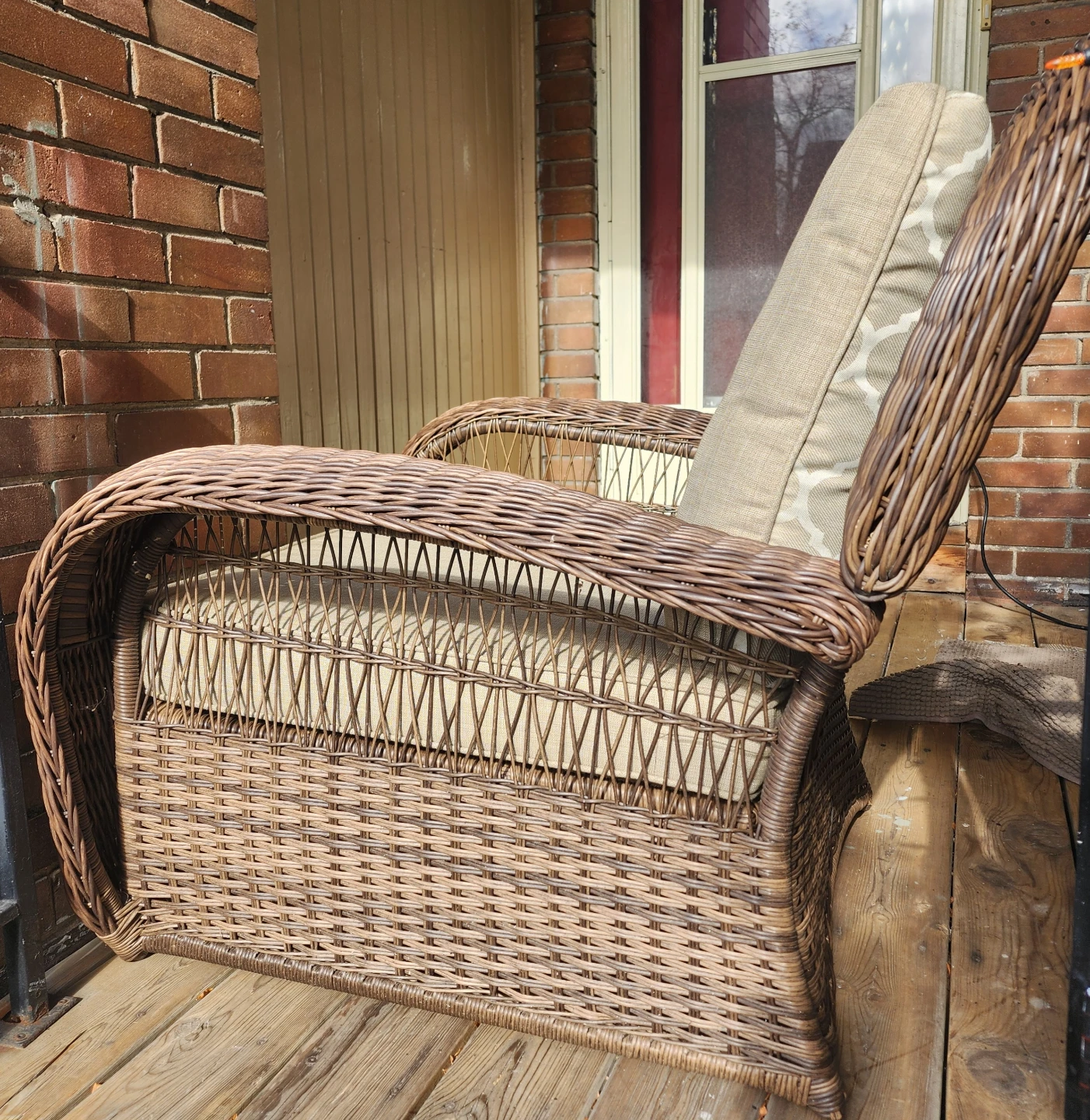 Hampton Bay Wicker Patio Chair - photo 4