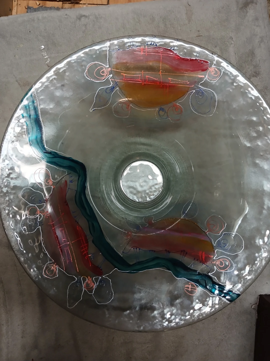 Decorative Glass Bowl
