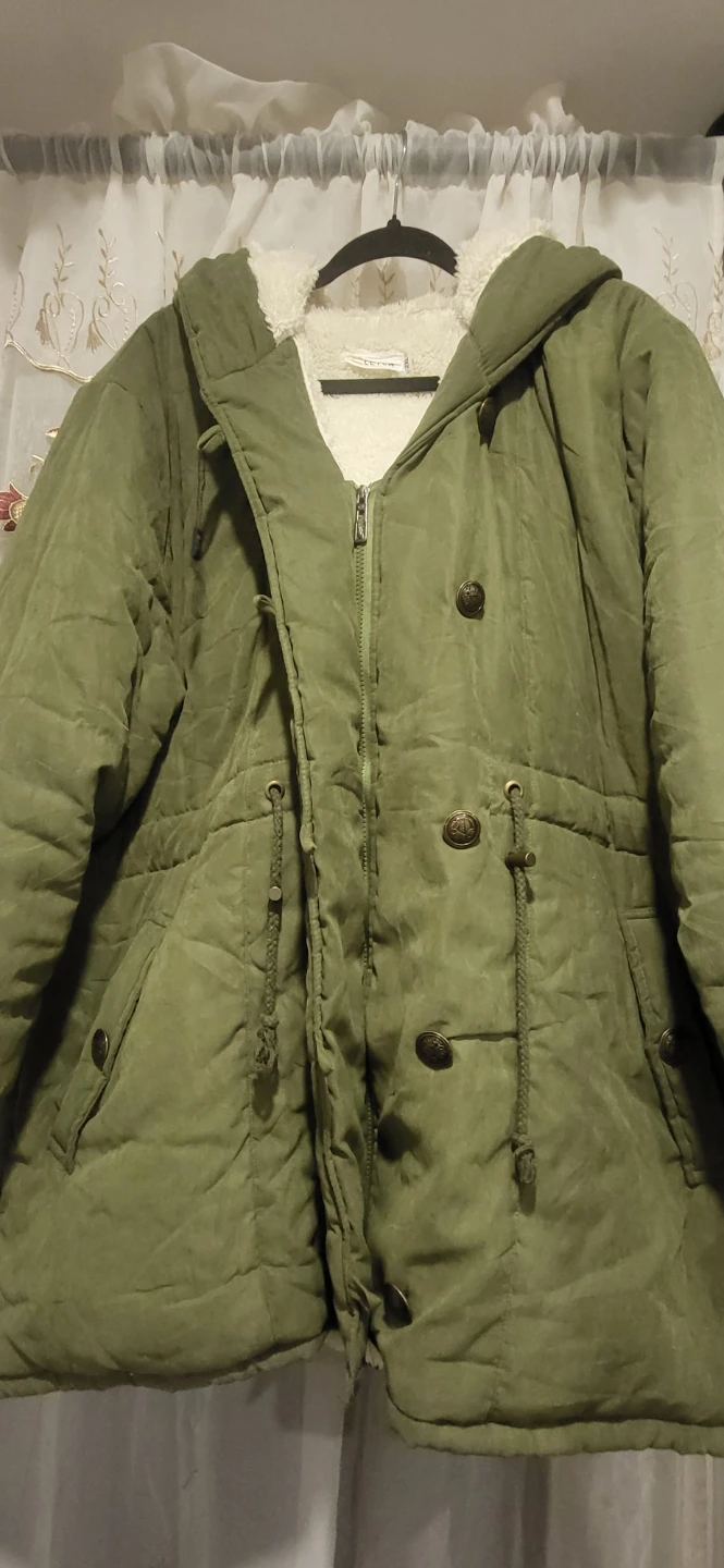 Green Fleeced- lined Jacket - photo 3