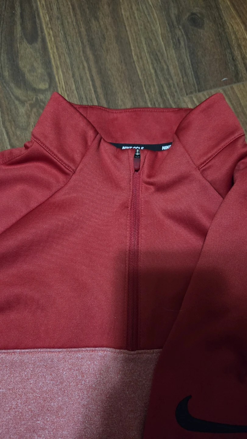 Nike Golf Red Half-Zip Pullover - photo 4