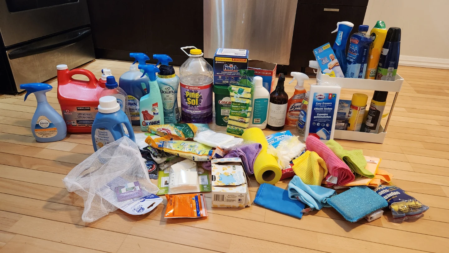 Large Collection of Household Cleaning Supplies - photo 2