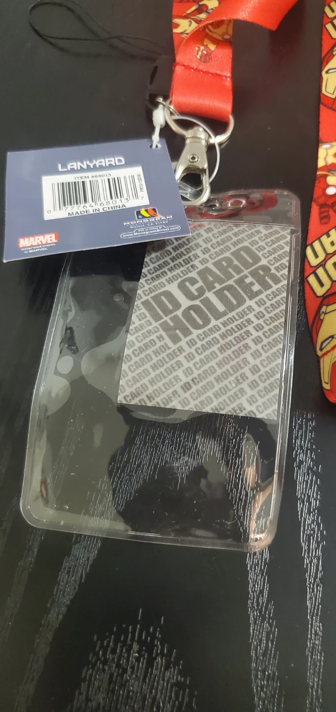 Marvel Iron Man 3 Lanyard with ID Holder - photo 2