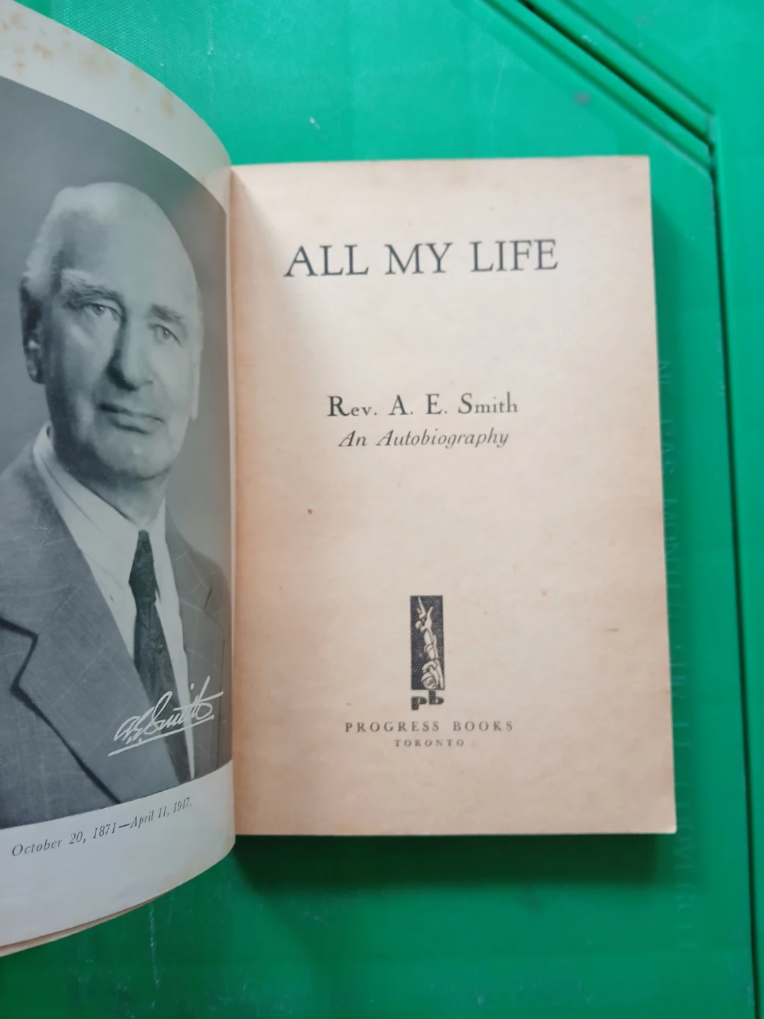 All My Life by Rev. A. E. Smith - photo 2