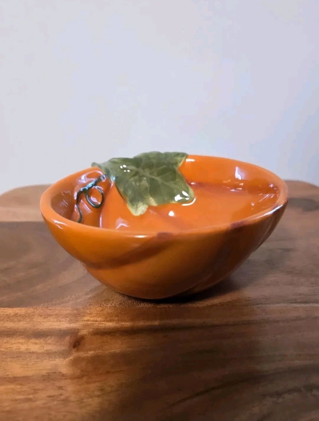 Ceramic Pumpkin Shaped Bowl - photo 2