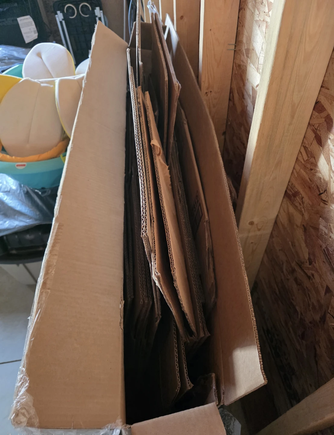 Assorted Cardboard Moving Boxes