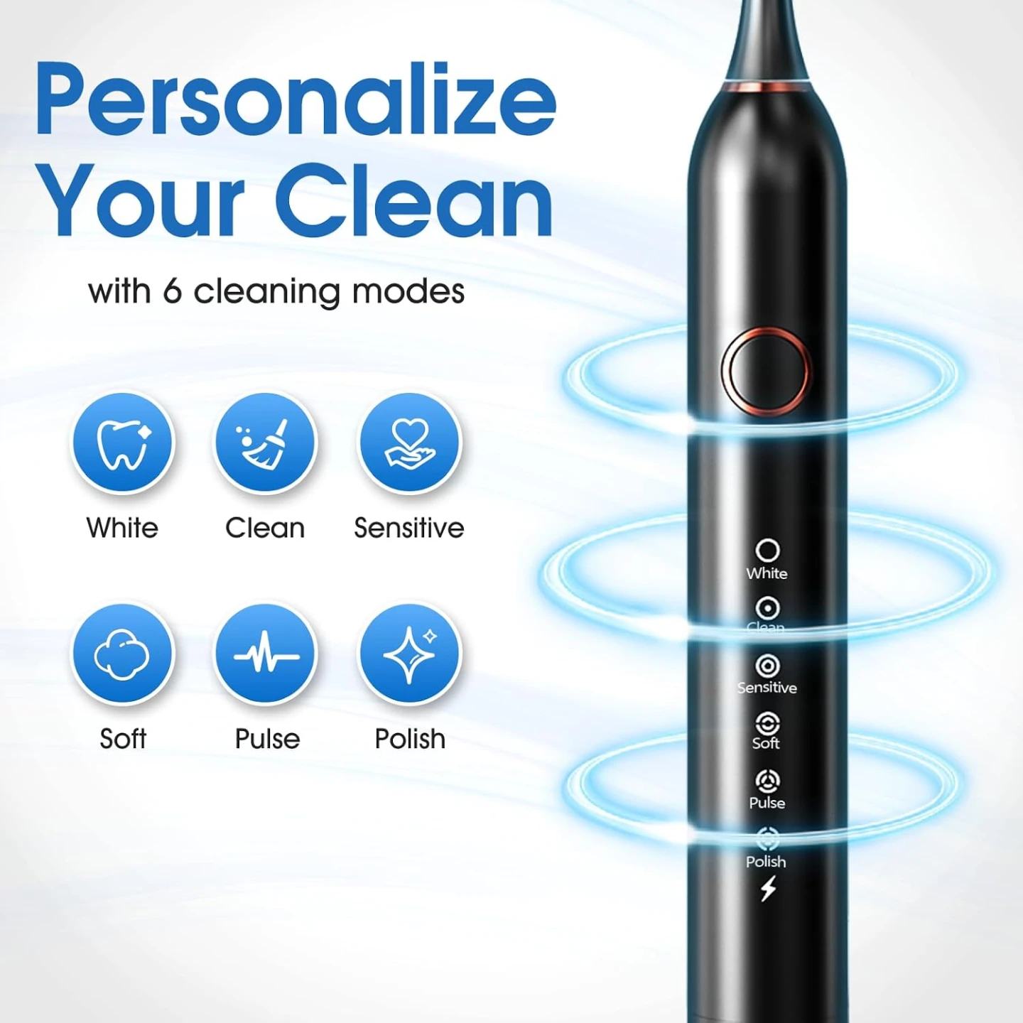 Electric Toothbrush, Sonic Type for Adults & Teens - photo 4