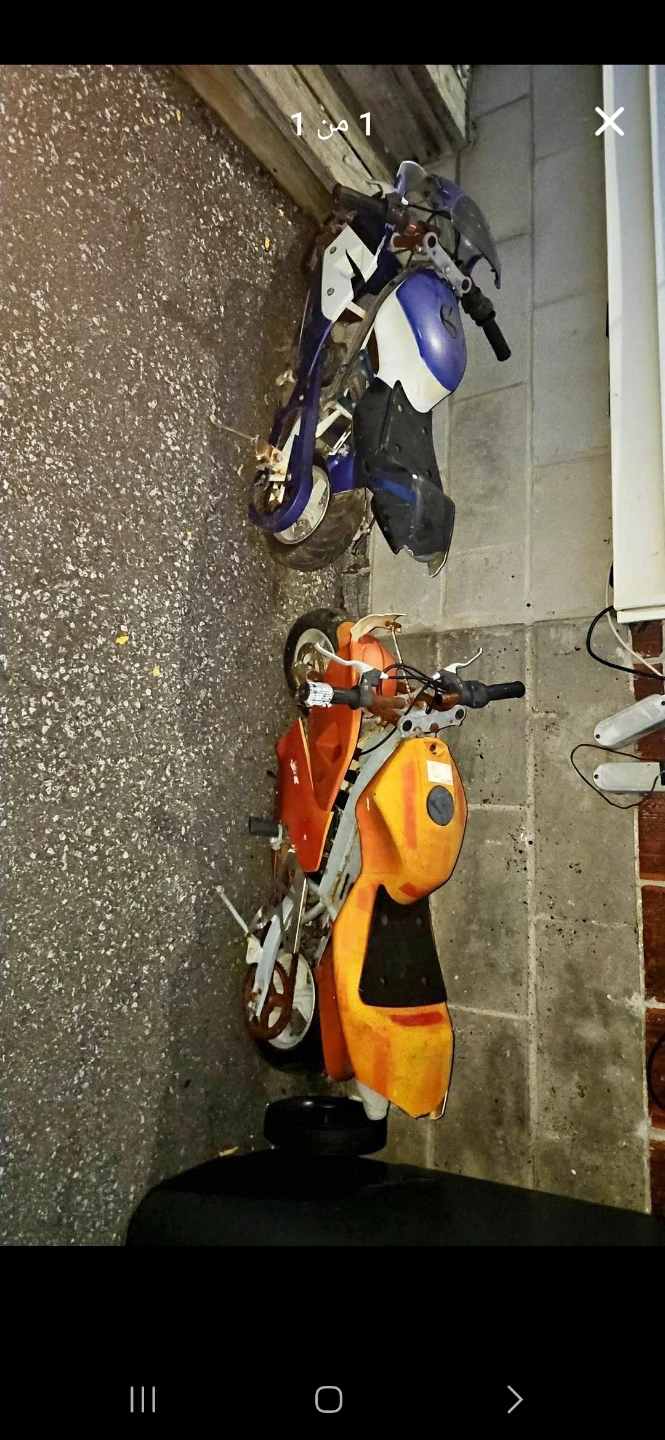 Two Pocket Bikes