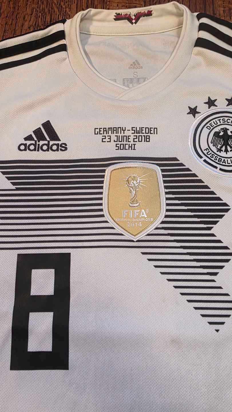 Authentic Kroos #8 Germany World Cup 2018  jersey - photo 3