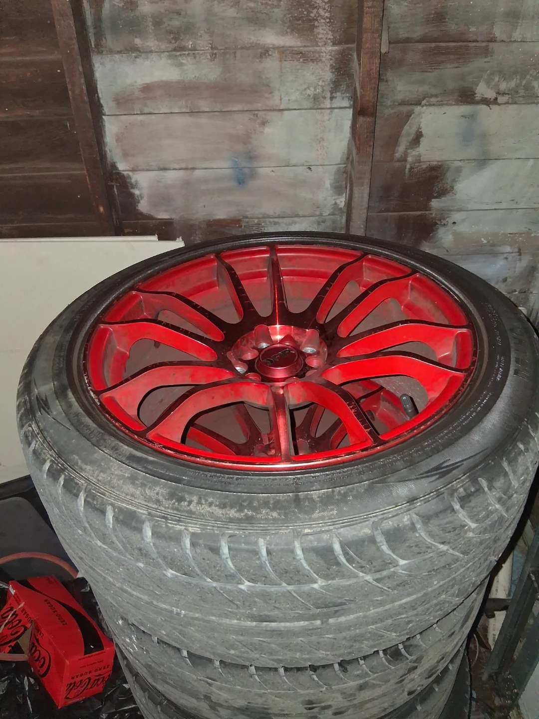 Set of 4 DFR Wheels with Tires
