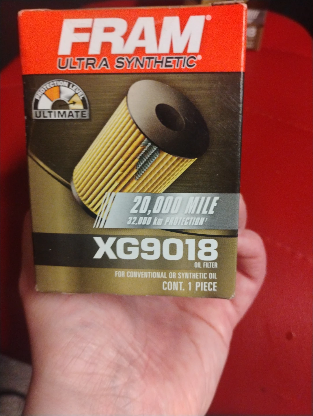 FRAM Ultra Synthetic XG9018 Oil Filter - photo 4