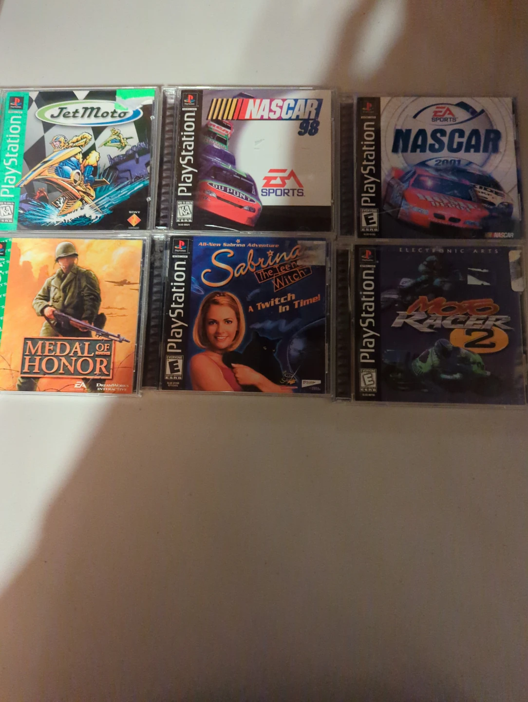 6 PlayStation 1 Games Bundle