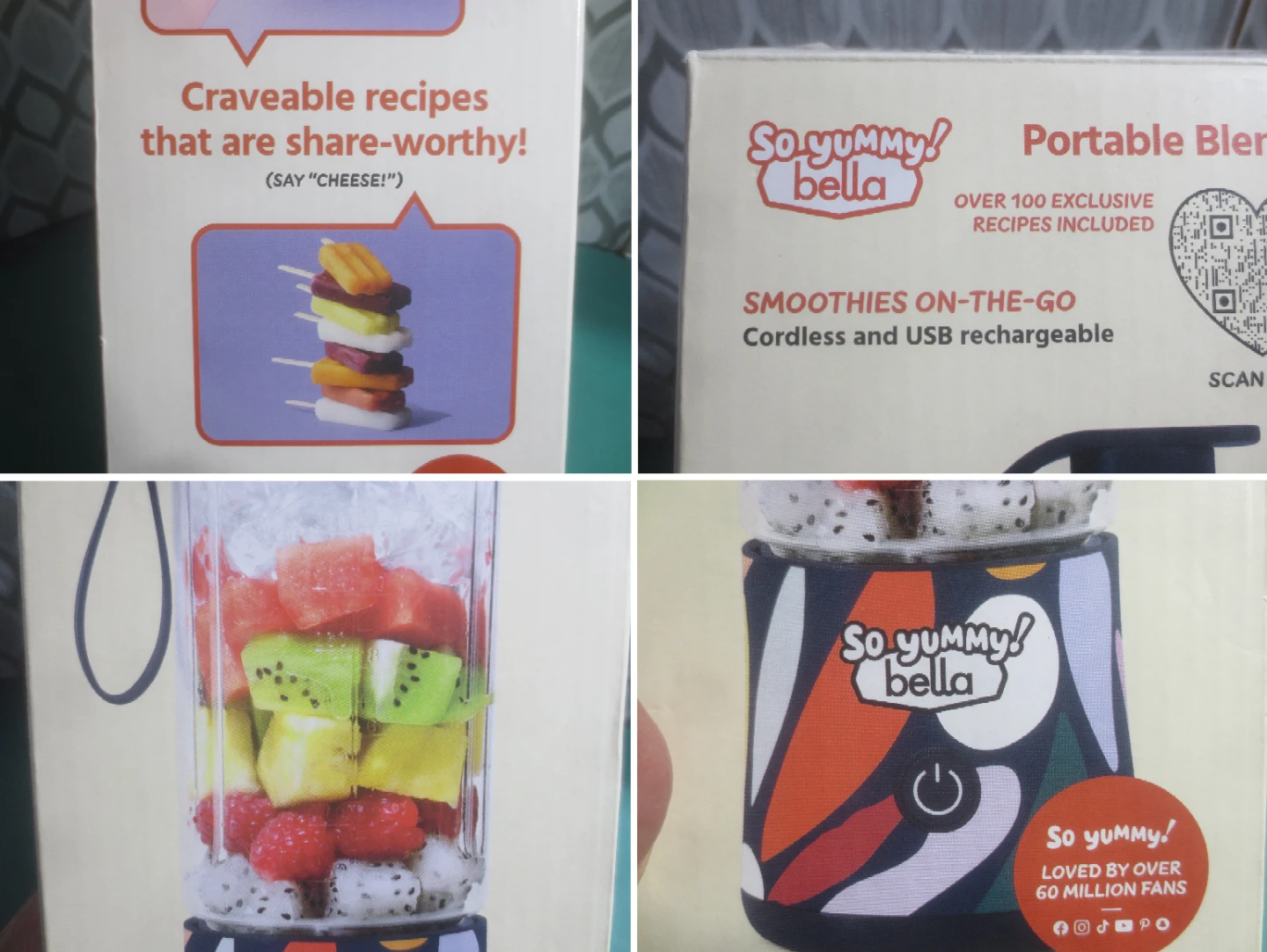 So Yummy Bella Portable Blender - photo 4