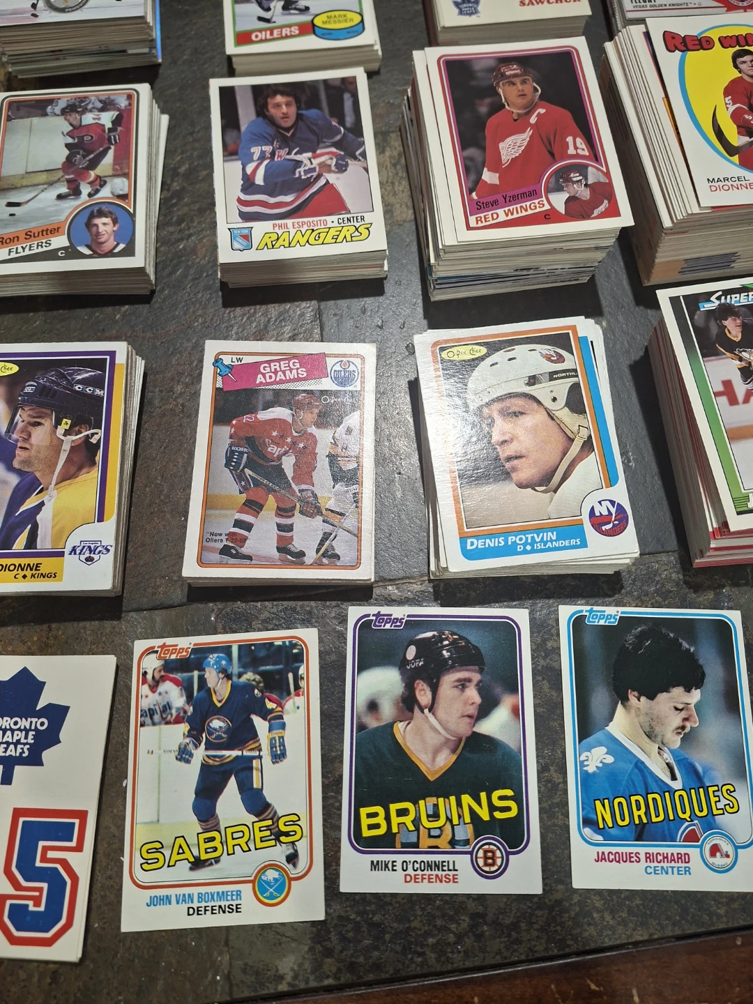 Mostly Unsearched Large Vintage NHL Hockey Card Collection - photo 3