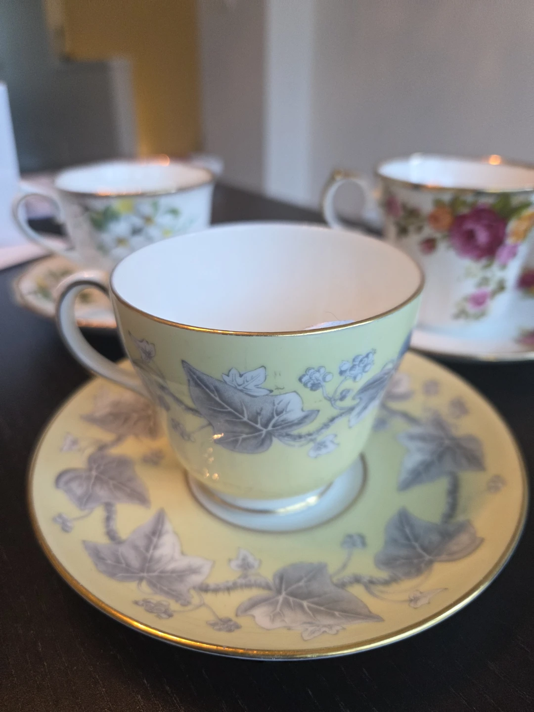 Vintage Aynsley Bone China Teacup and Saucer