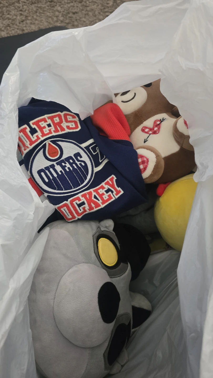 Freee bag of assorted goodies