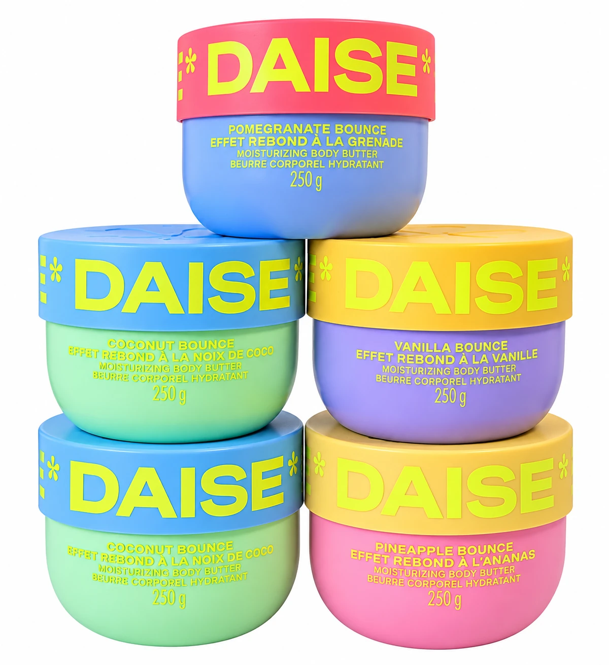 Daise Moisturizing Body Butter 250g Jars