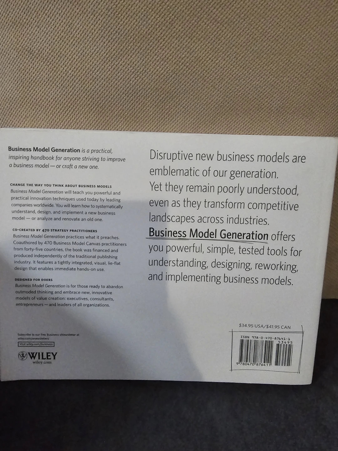 Business Model Generation by Alexander Osterwalder - photo 2