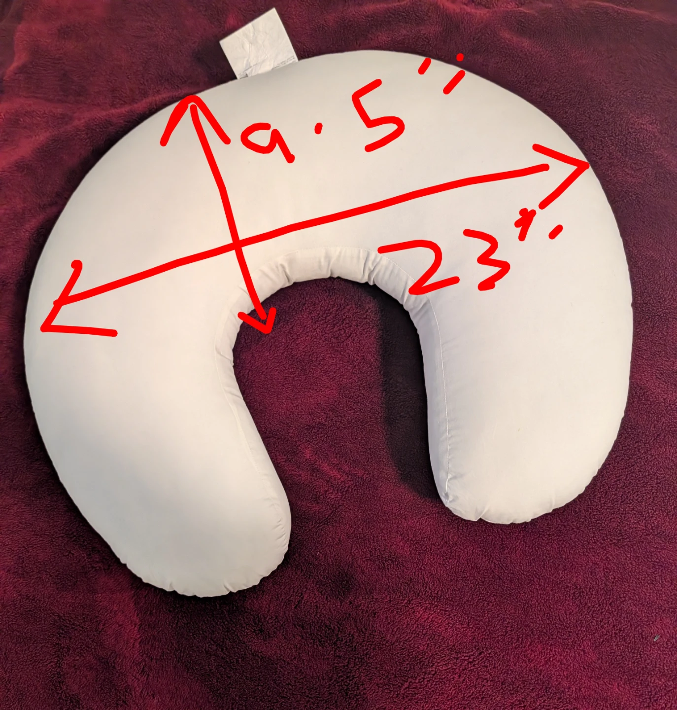 IKEA Nursing Pillow Grey - photo 4