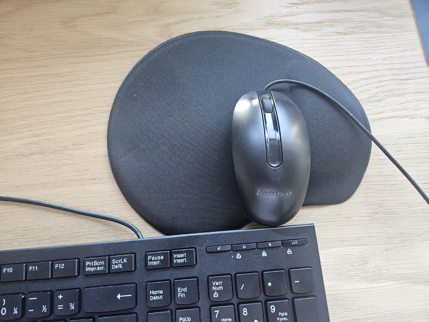 Lenovo Wired Keyboard and Mouse Set - photo 3