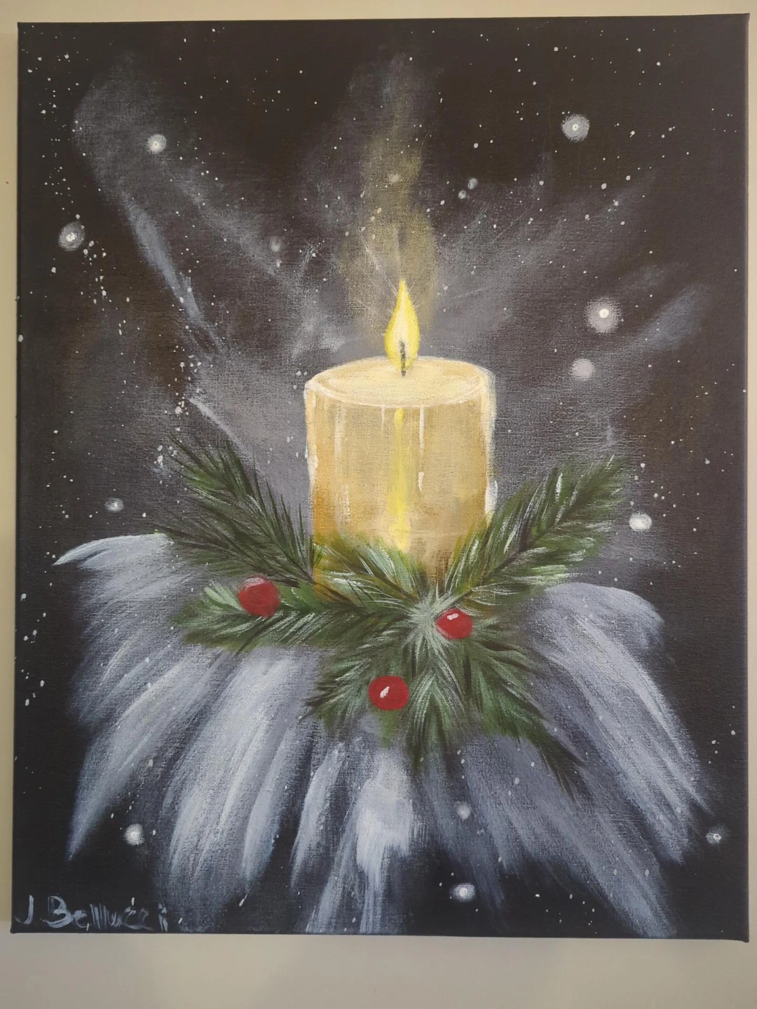 A Light of Hope – Original Acrylic Painting - photo 4