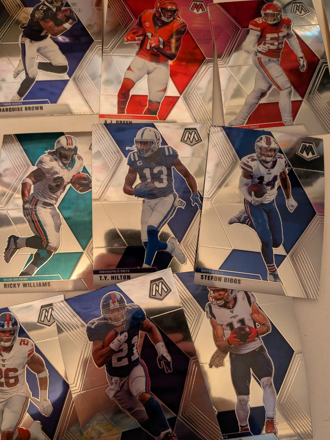 Assorted Panini Mosaic NFL Football Cards - photo 4