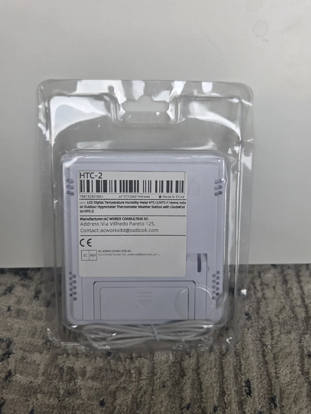 HTC-2 Digital Temperature and Humidity Meter - photo 2
