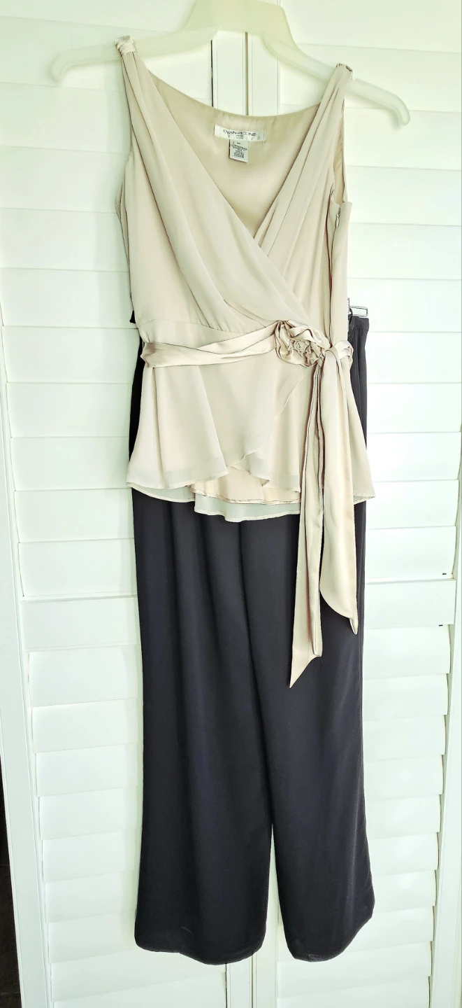 Evan-Picone Petite 2- Piece Sets Sleeveless Blouse & Pants - photo 2