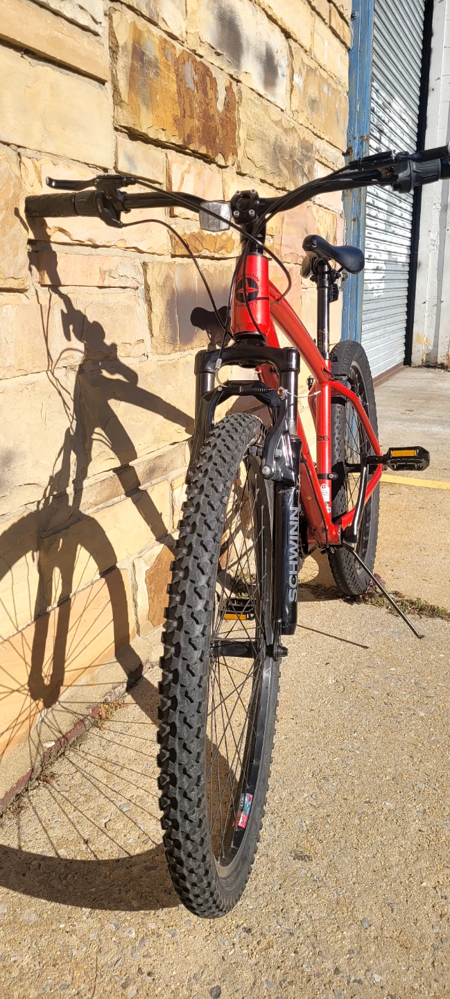Red Schwinn Mountain Bike - photo 2