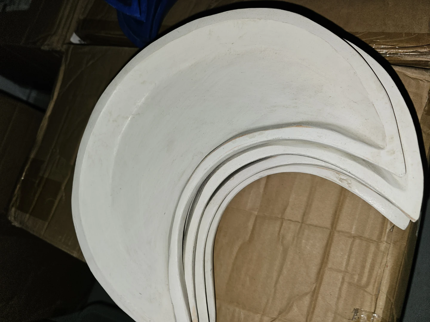 Assorted Crescent Shaped Decorative Bowls