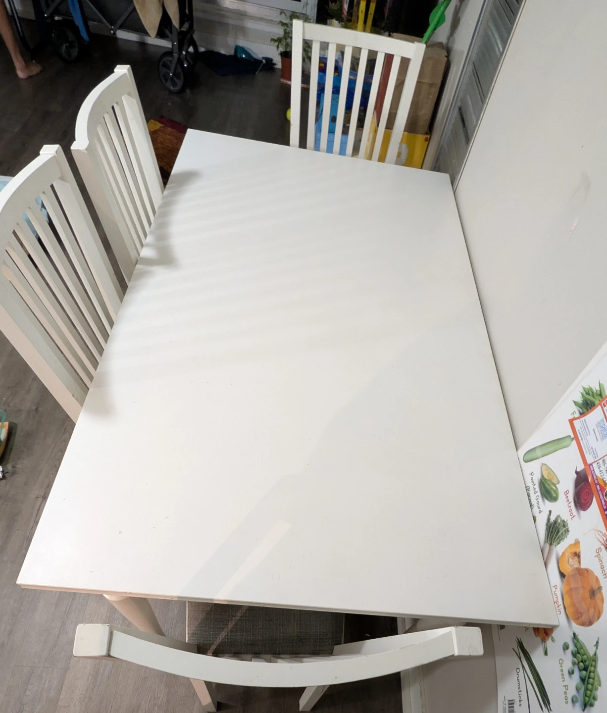 White Dinner Table from IKEA - photo 2