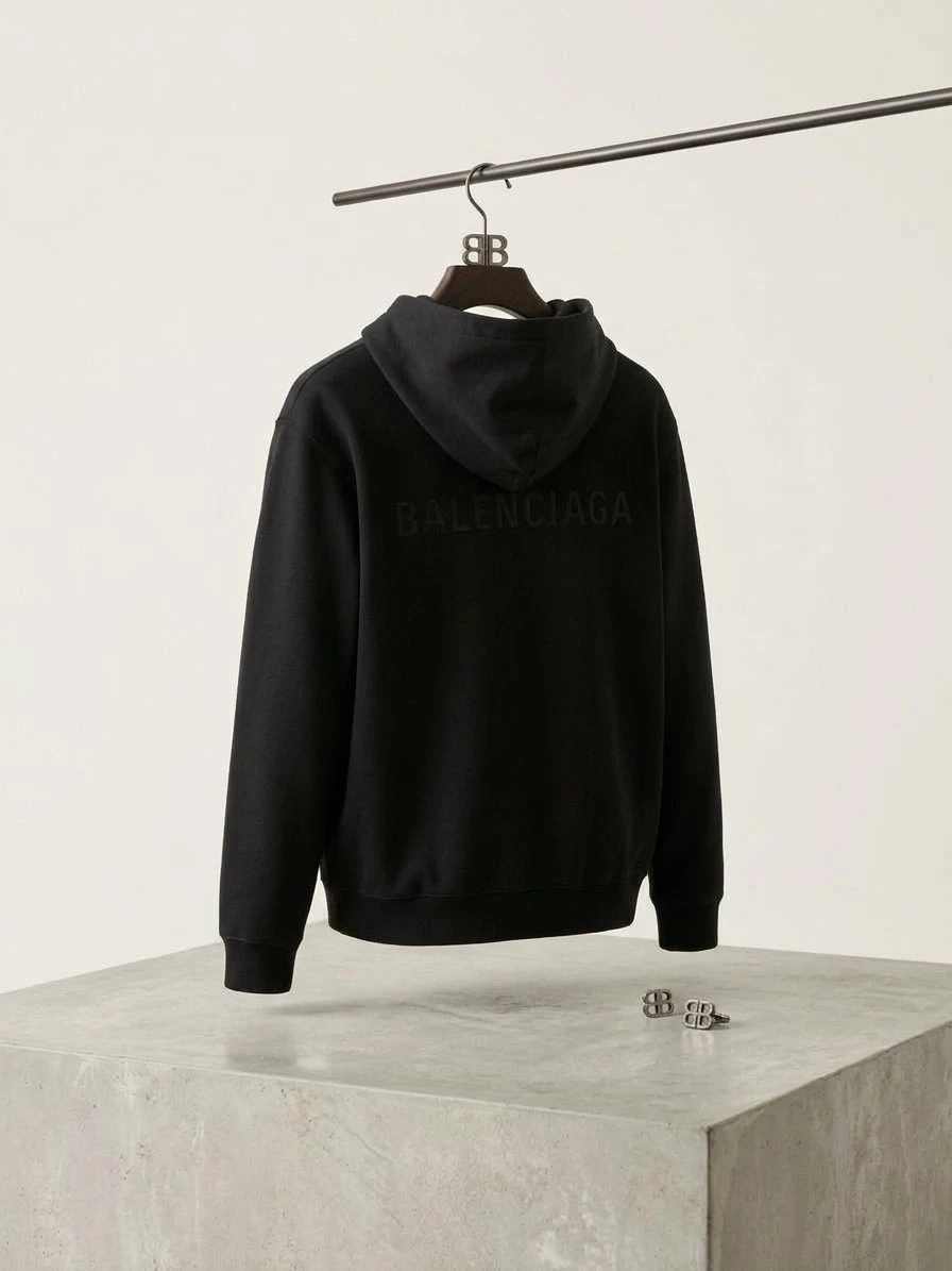 Balenciaga Black Hoodie - photo 2