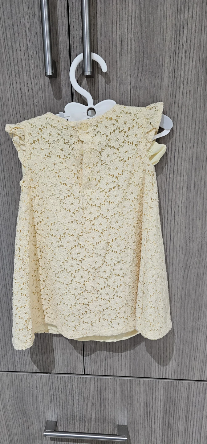 Carter's Yellow Lace Dress 24m - photo 3