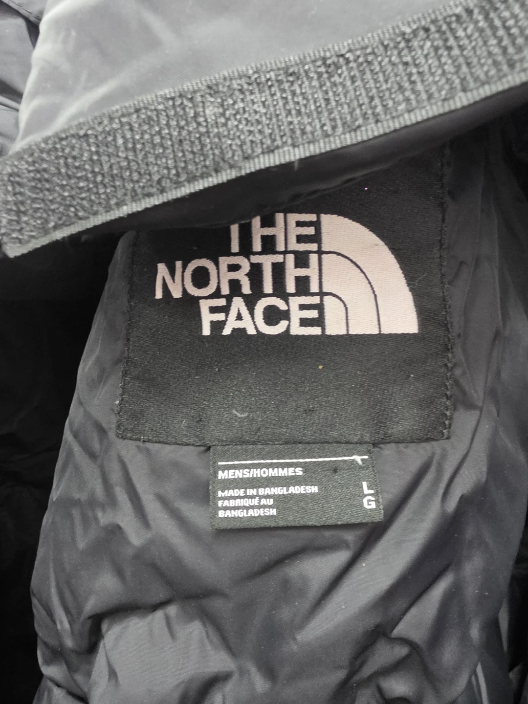 The North Face Puffer Jacket - Black, Men's Large - photo 2