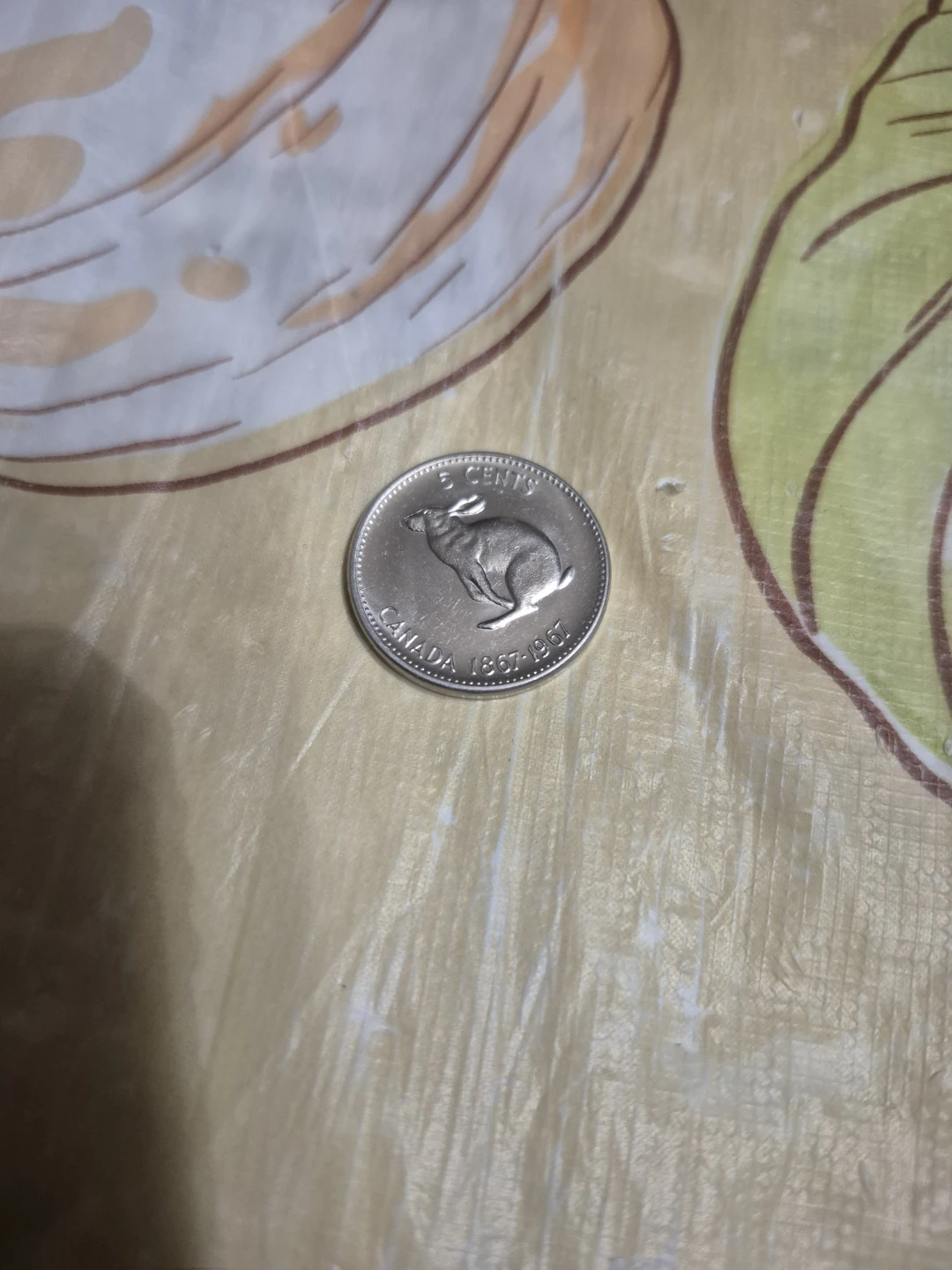 1967 Canadian Centennial Nickel Coin Roll - photo 3