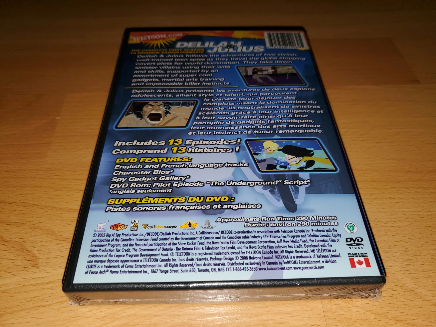 Sealed - Delilah & Julius: The Complete First Season DVD - photo 2