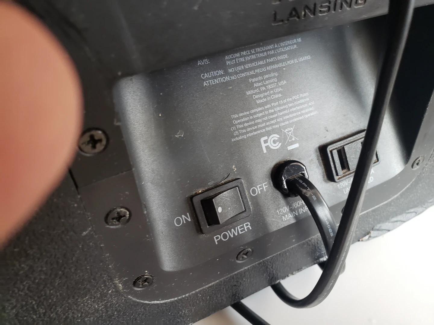 Altec Lansing Speaker - photo 3